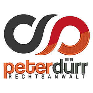 Stickprogramm Peter Dürr Rechtsanwalt