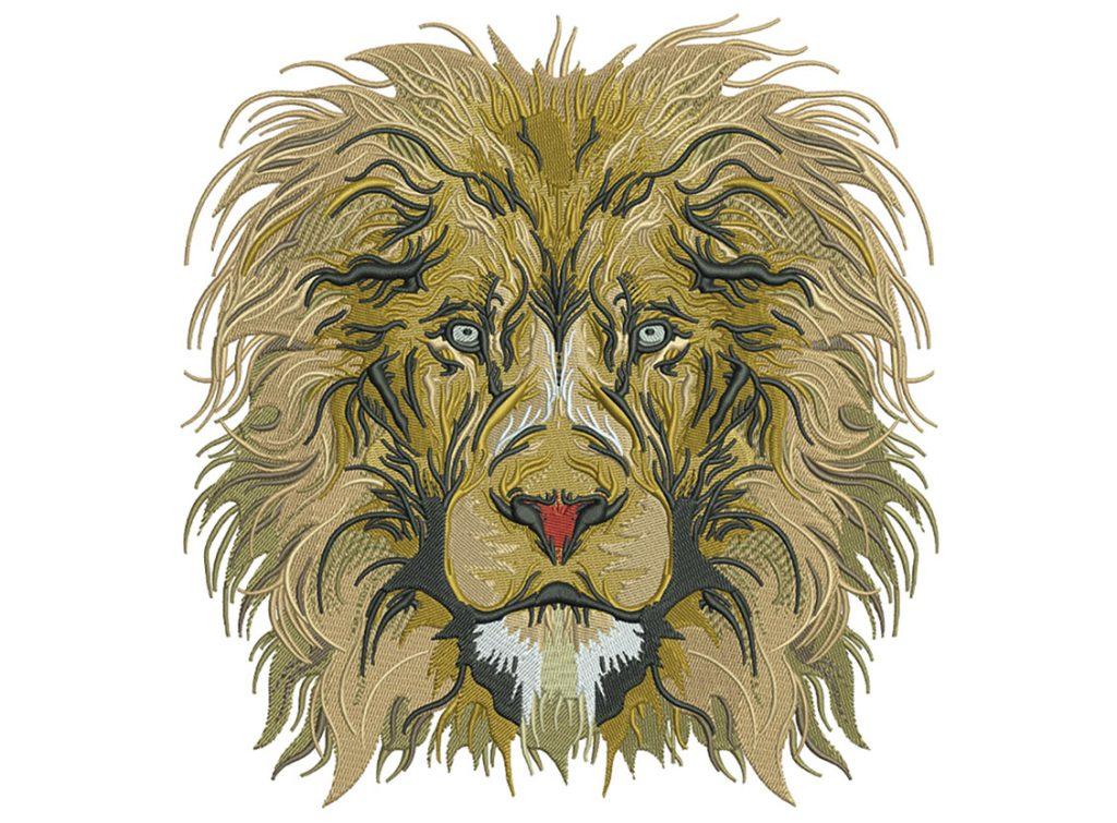 Das Stickprogramm Most Beautiful Lion
