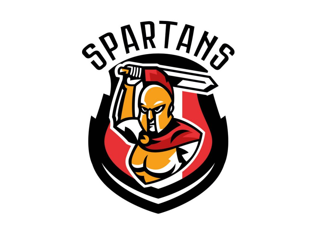 Das Stickprogramm Spartans Club Logo