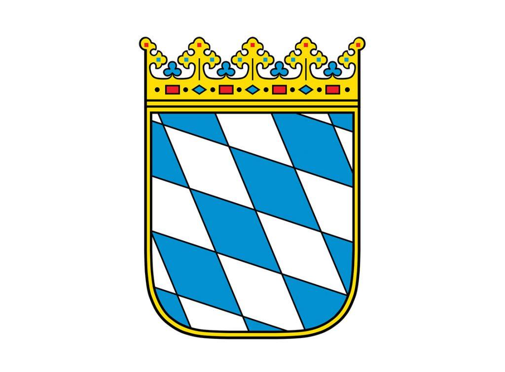 Das Stickprogramm Wappen Bayern